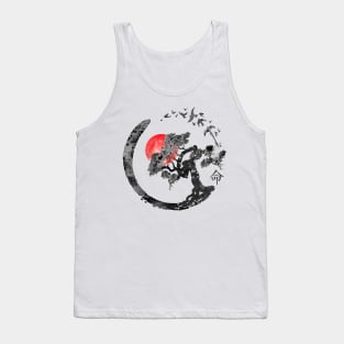 Enso circle and Bonsai tree Tank Top